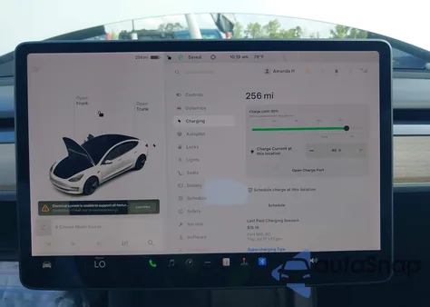 2021 Tesla Model 3 Long Range Dual Motor All-Wheel Drive из США, поврежденный, VIN 5YJ3E1EB8MF032832